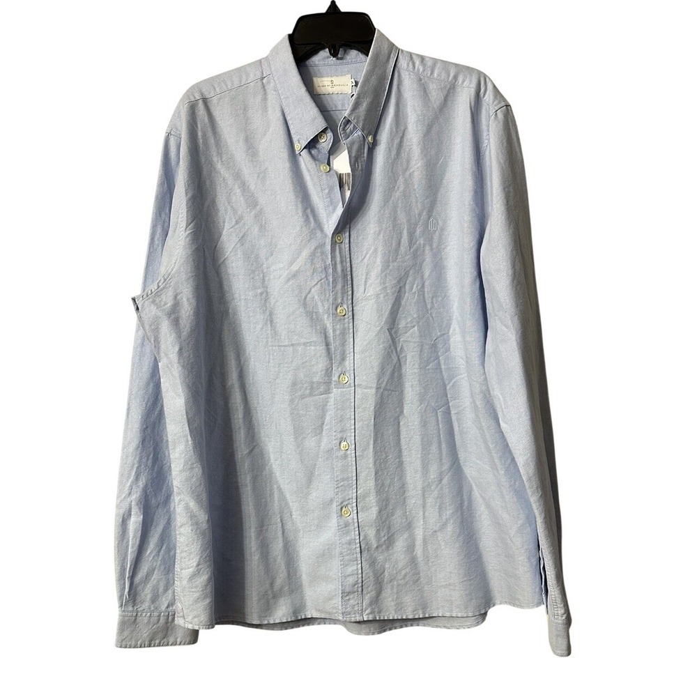 NWT Cuisse De Grenouille Paris Mens Johnson 08 Long Sleeve Button Shirt Size XXL